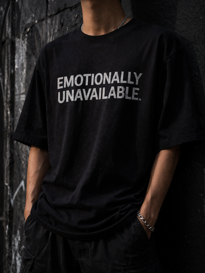 Emotionally Unavailable Oversized Tee – Trendoro
